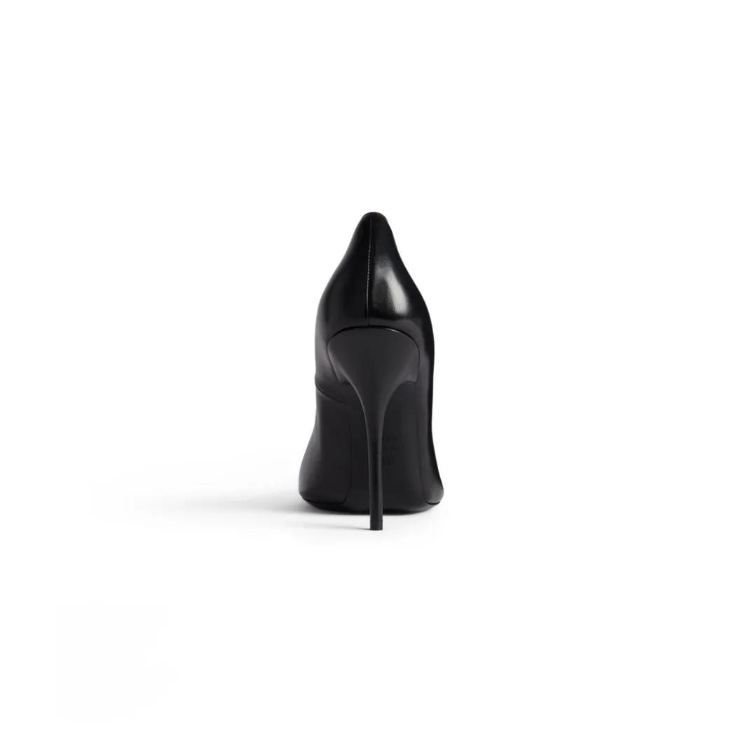 Women's Shoe Clutch Knife in Black