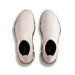 Women's Speed 2.0 Full Clear Sole Recycled Knit Sneaker in Light Beige