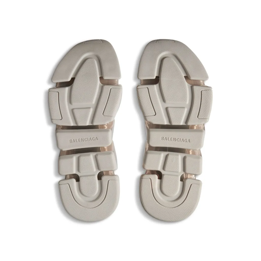 Women's Speed 2.0 Full Clear Sole Recycled Knit Sneaker in Light Beige