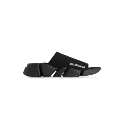 Women's Speed 2.0 Recycled Knit Slide Sandal in Black