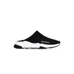 Women's Speed Recycled Knit Mule in Black