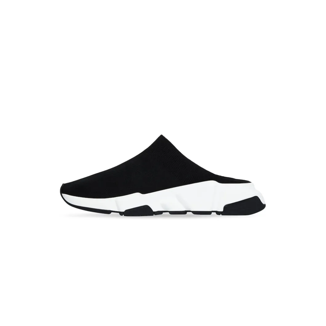 Women's Speed Recycled Knit Mule in Black