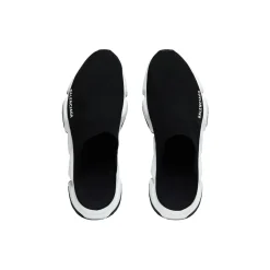 Women's Speed Recycled Knit Mule in Black