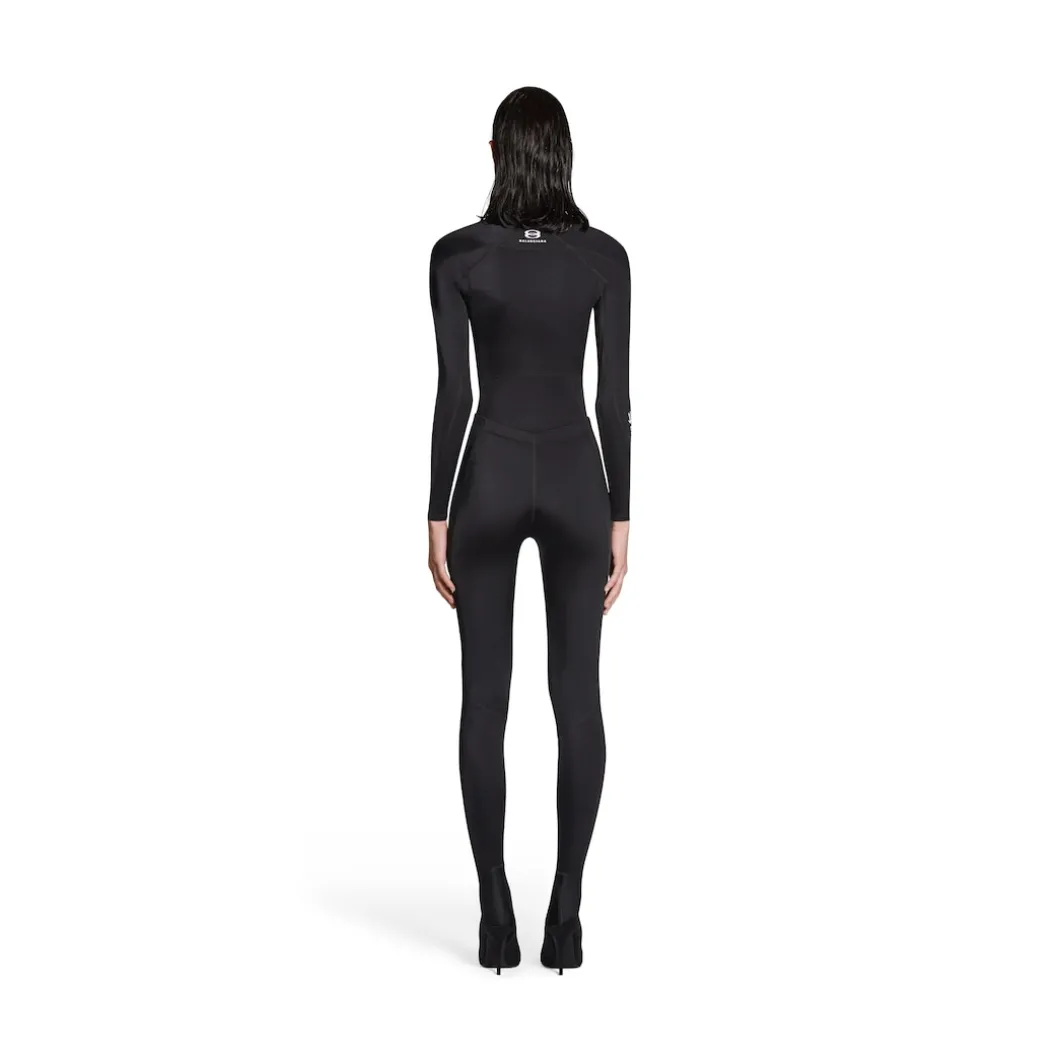 Women's Sporty B Knife Pantaleggings in Black