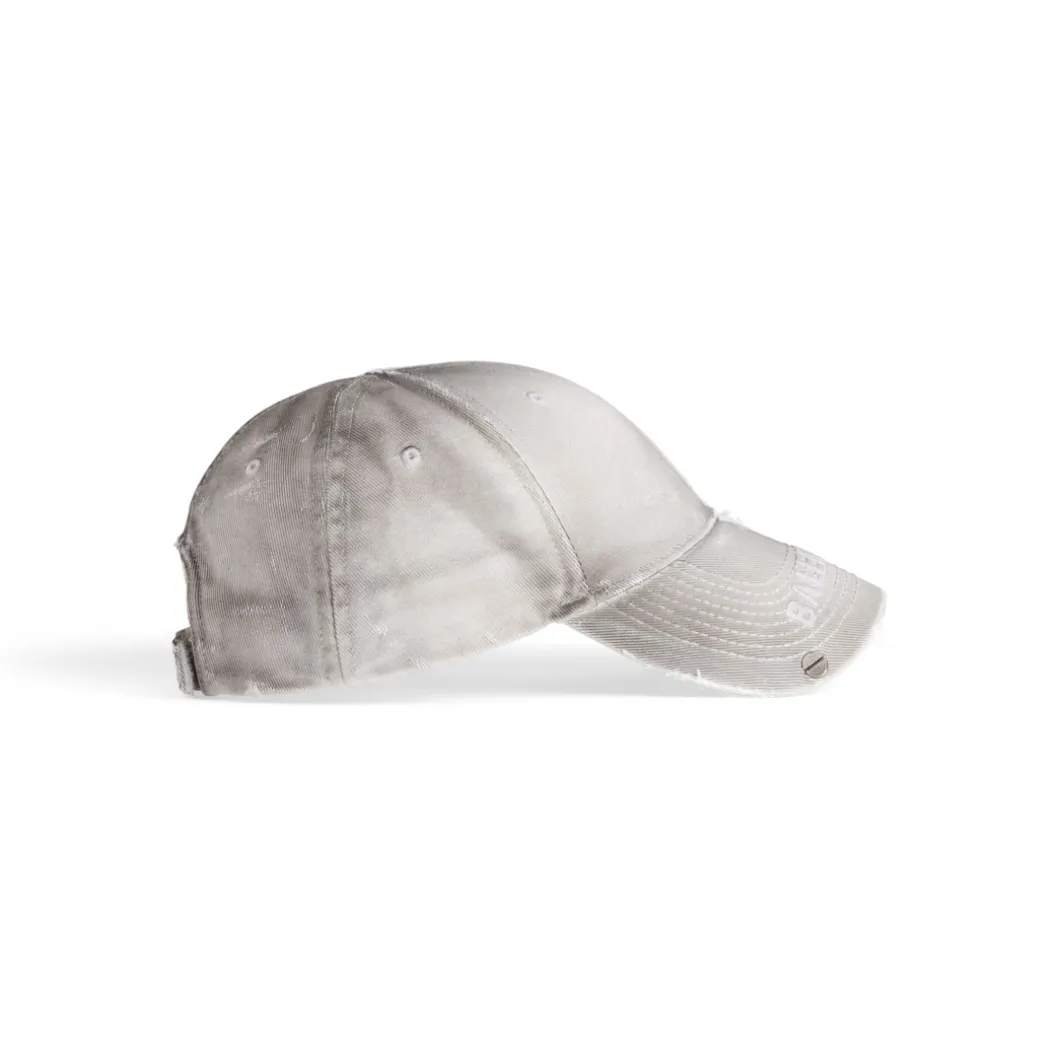Women's Studded Cap in White