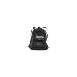 Women's Track Sneaker in Black