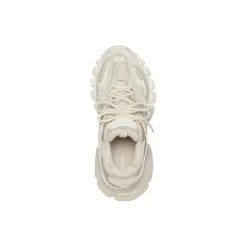 Women's Track Sneaker Recycled Sole in Beige