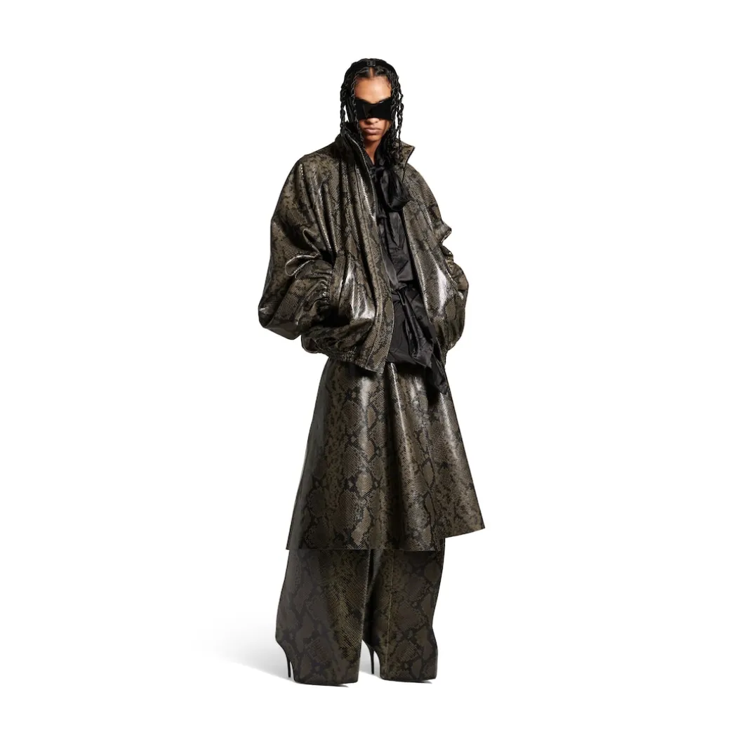 Women's Tracksuit Jacket in Dark Green