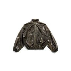Women's Tracksuit Jacket in Dark Green