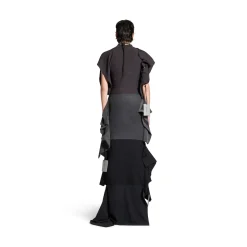 Women's Twisted Dress in Black