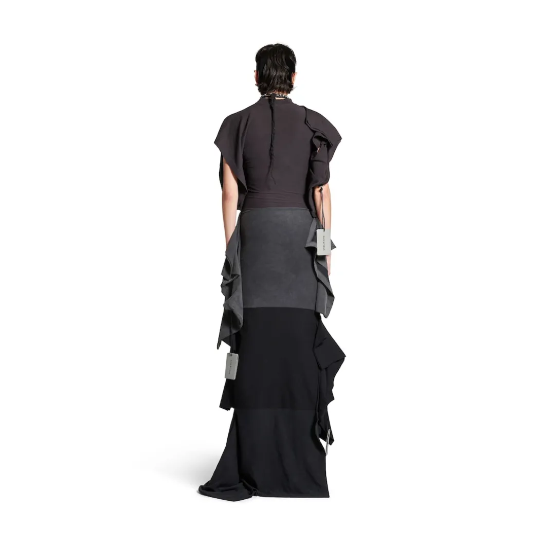 Women's Twisted Dress in Black