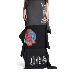 Women's Twisted Dress in Black