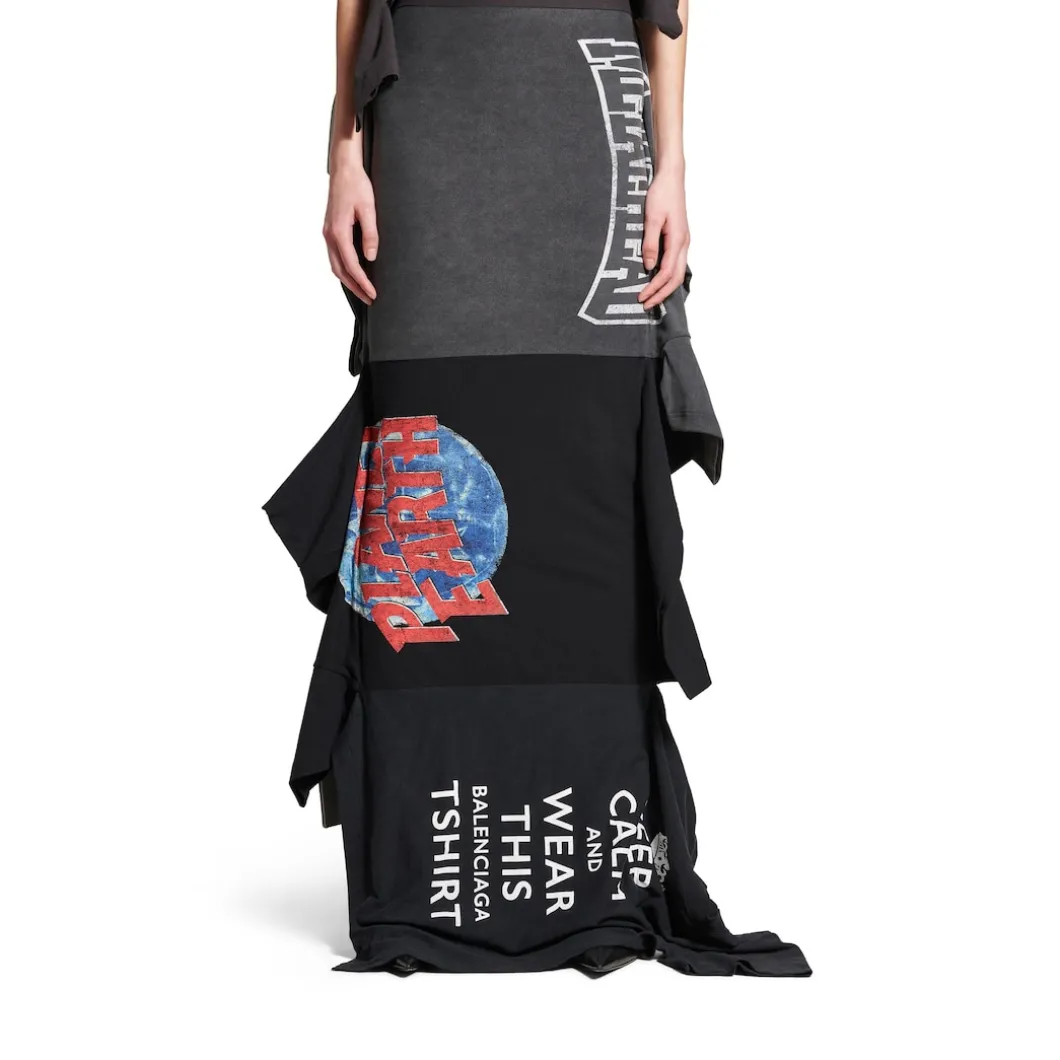 Women's Twisted Dress in Black
