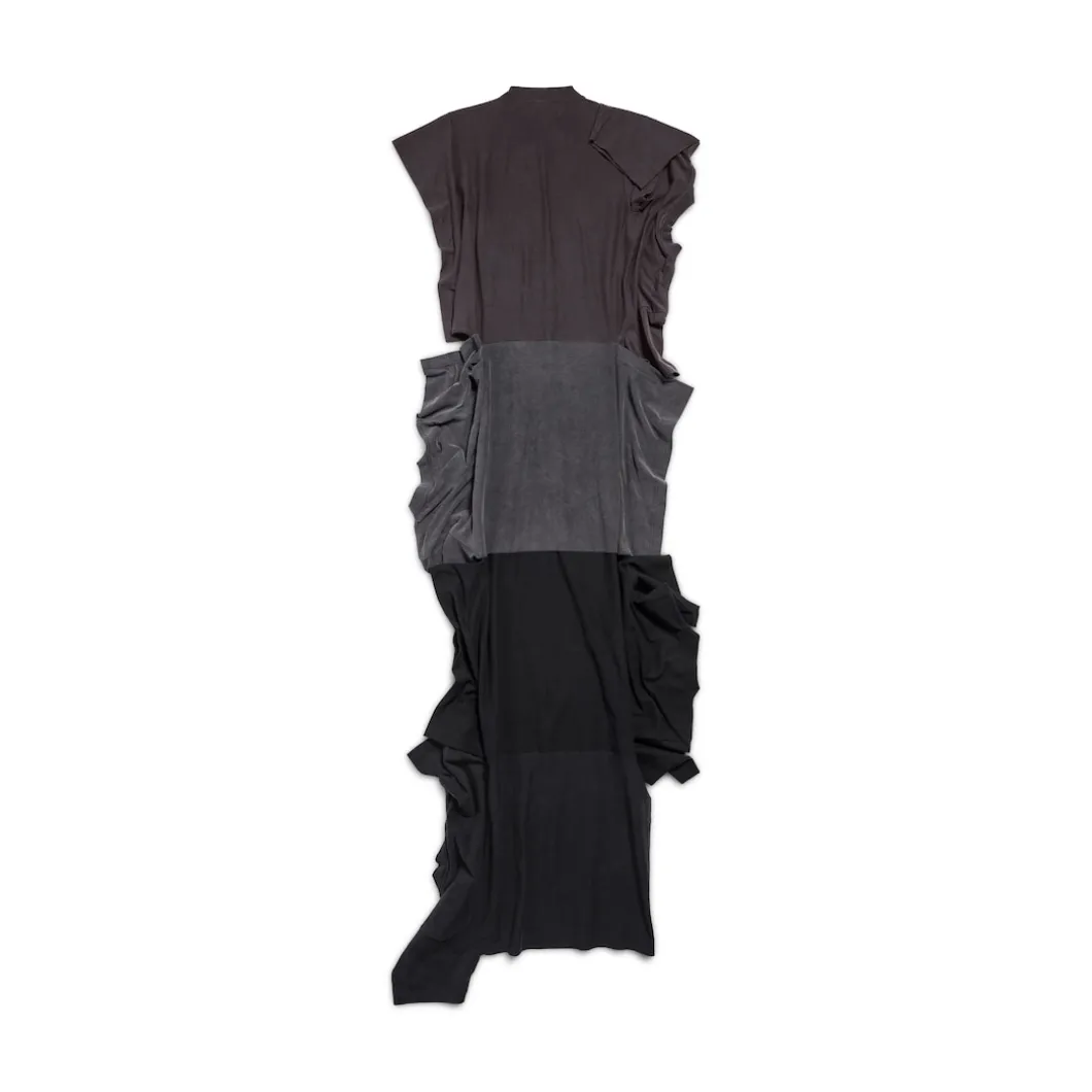 Women's Twisted Dress in Black