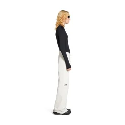 Women's Under Armour® Flared Sweatpants in White/black