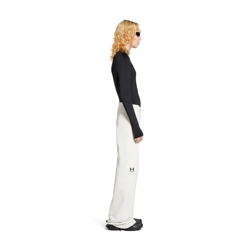 Women's Under Armour® Flared Sweatpants in White/black