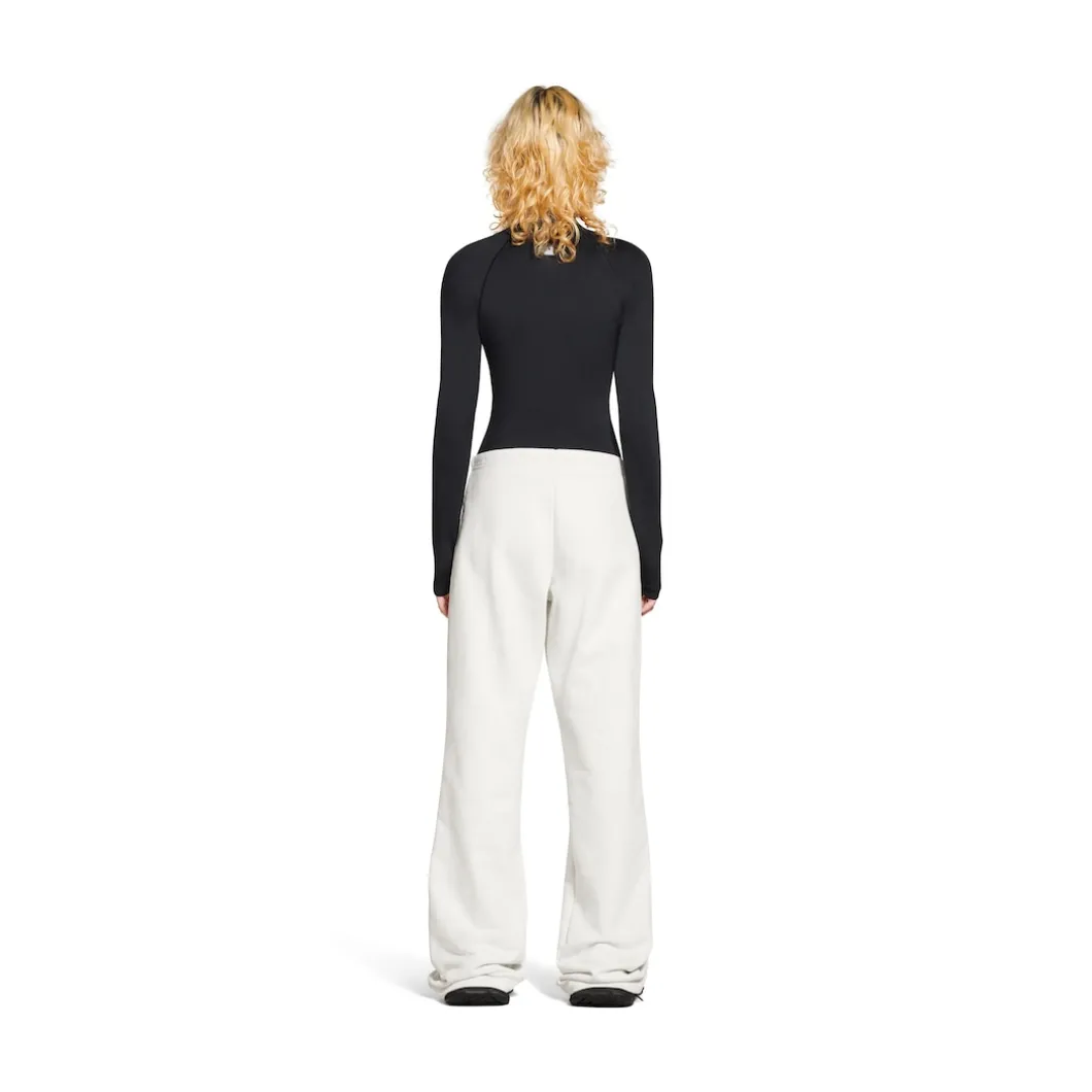 Women's Under Armour® Flared Sweatpants in White/black