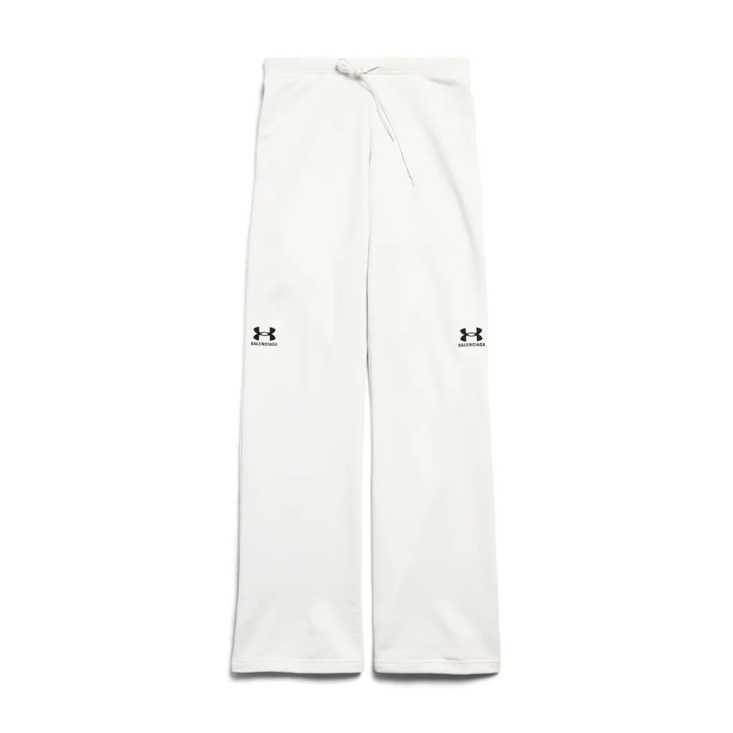 Women's Under Armour® Flared Sweatpants in White/black