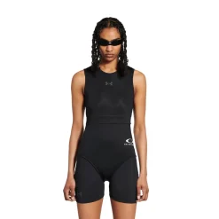 Women's Under Armour® Layered Cycling Bodysuit in Black