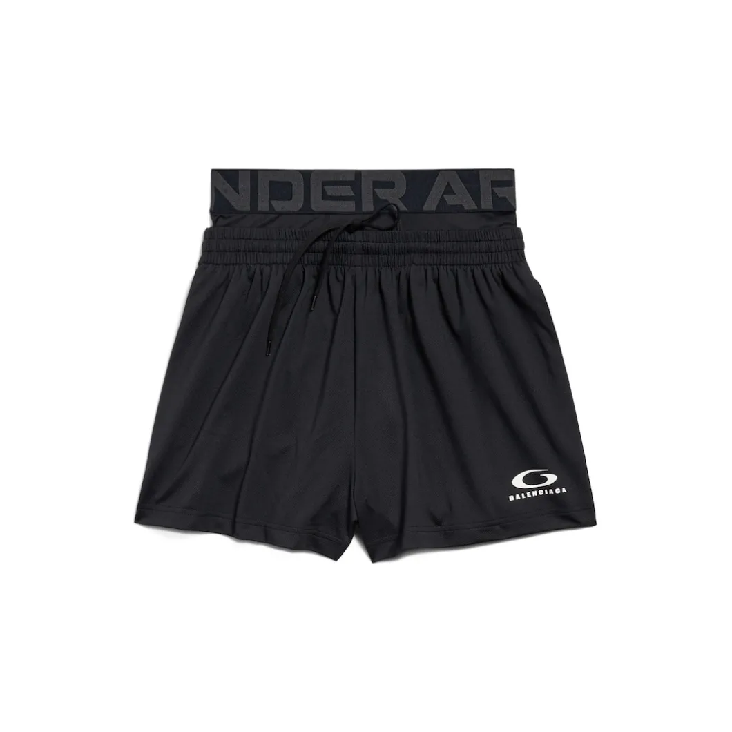 Women's Under Armour® Running Shorts in Black