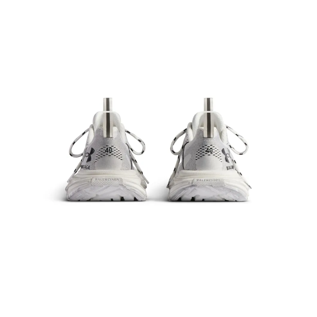 Women's Under Armour® 3xl Knit Sneaker in White/black