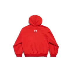 Women's Under Armour® Zip-up Hoodie Regular Fit in Red/white
