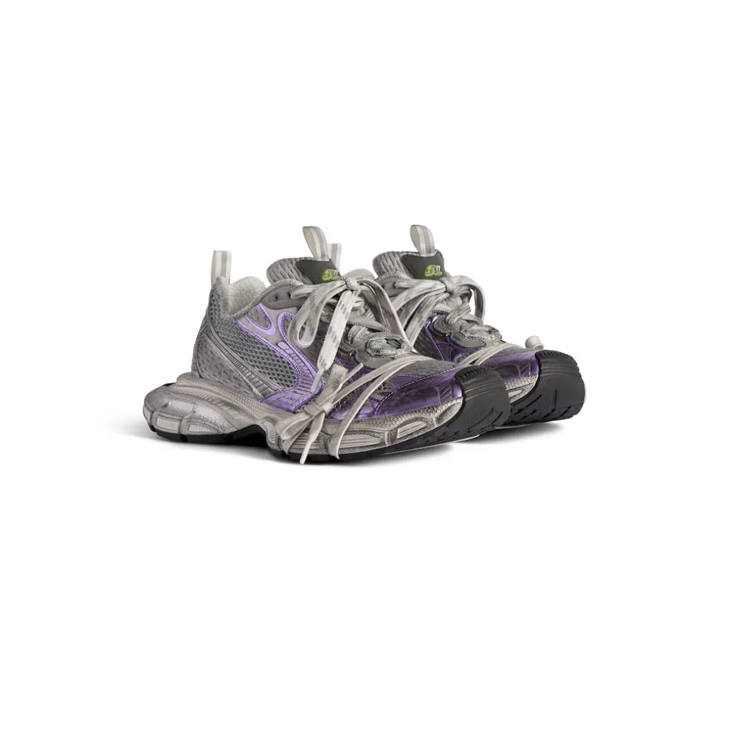 Women's 3xl Sneaker in Grey/purple/white