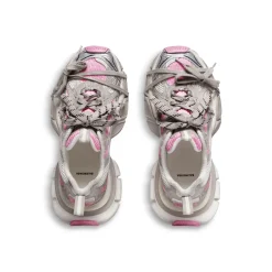 Women's 3xl Sneaker in White/grey/pink