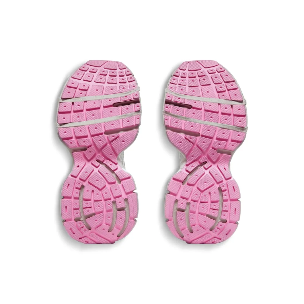 Women's 3xl Sneaker in White/grey/pink