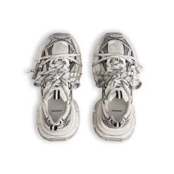 Women's 3xl Sneaker in White/black