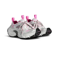 Women's 6xl Sneaker in White/light Pink/grey/black