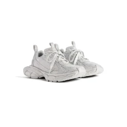 Women's 3xl Sneaker With Rhinestones  in Light Grey
