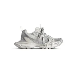 Women's 3xl Summer Mesh Sneaker  in White/silver